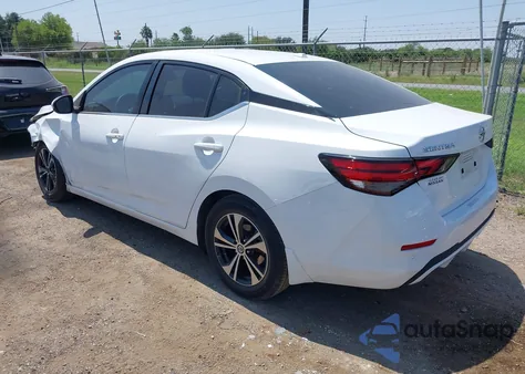 2021 Nissan Sentra Sv Xtronic Cvt z USA, uszkodzony, nr VIN 3N1AB8CV0MY254214